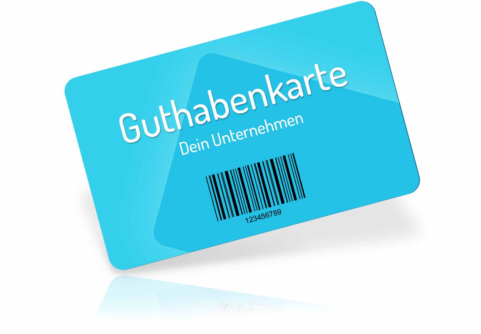 Guthabenkarten bedrucken lassen