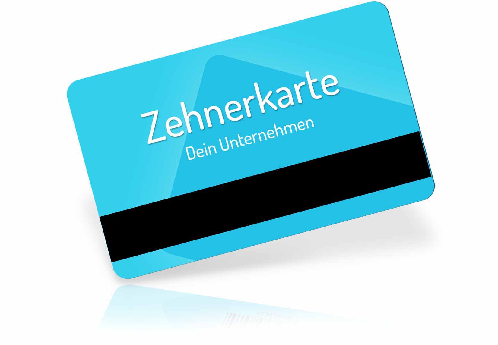 Zehnerkarten bedrucken lassen