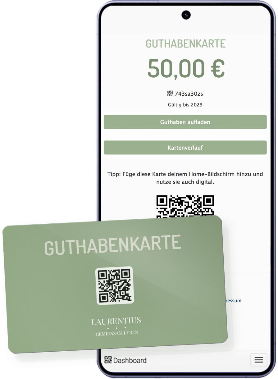 Guthaben in Pflegeeinrichtungen einfach digital verwalten
