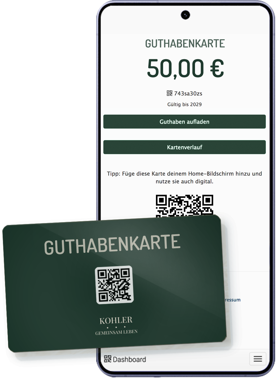 Gutscheinkarten für Hofläden einfach digital verwalten