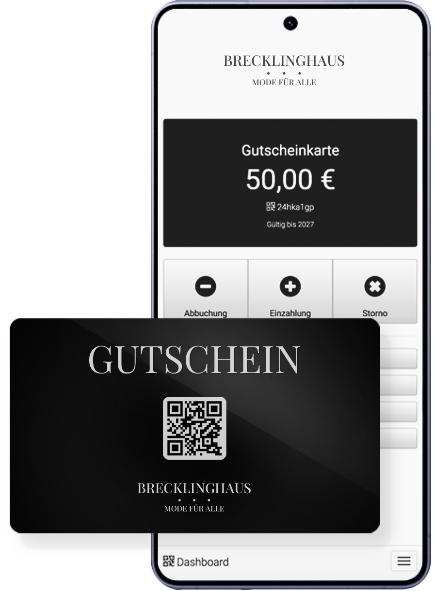 Gutscheinkarten und Kundenkarten einfach digital verwalten