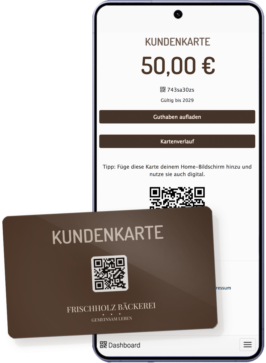 Kundenkarten für Bäckereien einfach digital verwalten