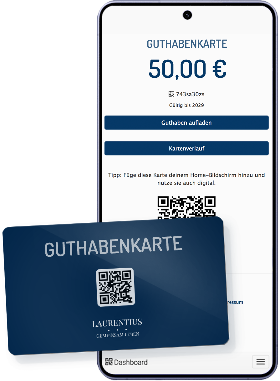 Digitale Guthabenkarte für Vereine