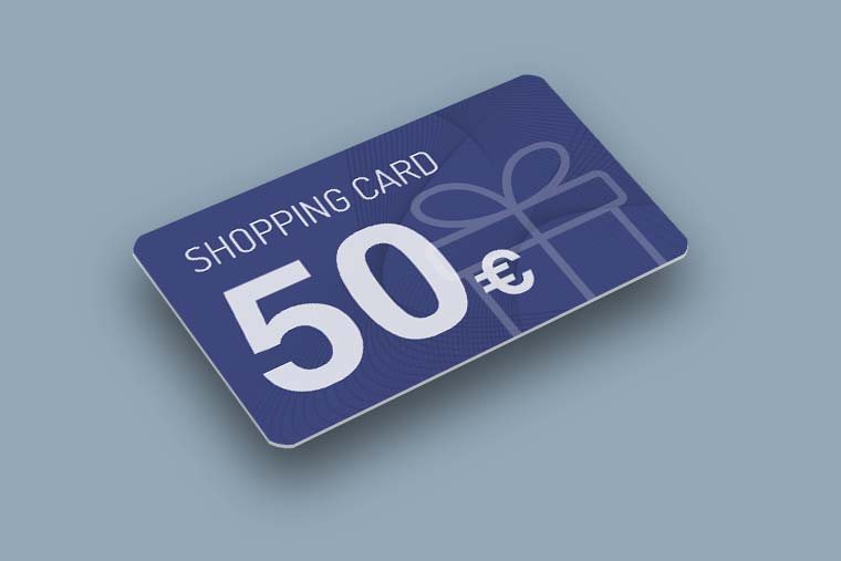 Digitale Kundenkarte mit QR Code im Scheckkartenformat (Kreditkartenformat) für den Einzelhandel